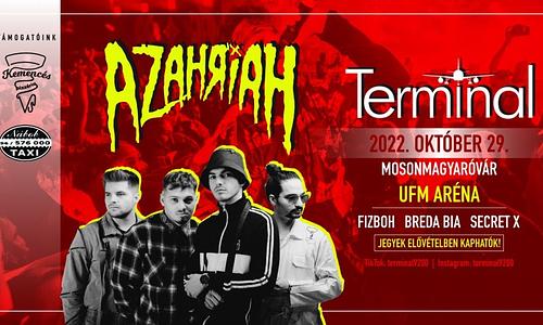 Azahriah koncert / TERMINAL / 10.29.