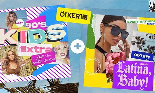Ötkert Saturday - 90's kids Party & Latina, Baby! // 06.18.