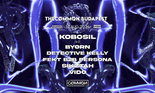 Arzenál x TheCommon w/ KOBOSIL, BYØRN, VIDO & more
