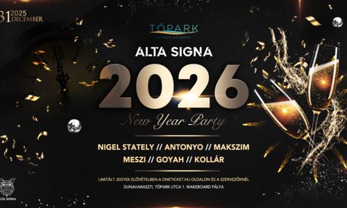 Tópark Szilveszter by ALTA SIGNA with NIGEL STATELY | ANTONYO | MAKSZIM | MESZI | GOYAH | KOLLÁR @ Dunaharaszti