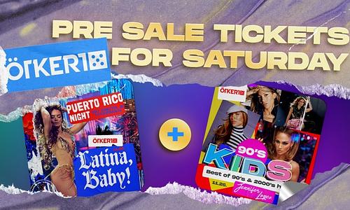 Ötkert Saturday - 90'S KIDS Party // Jennifer Lopez edition & Latina, Baby! - Puerto Rico Night // 11.26.