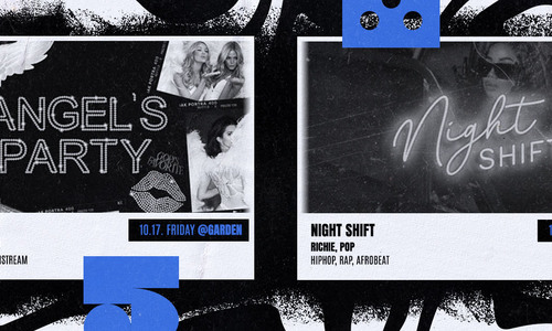 Ötkert Friday 10.17. Angel's Party // Night Shift