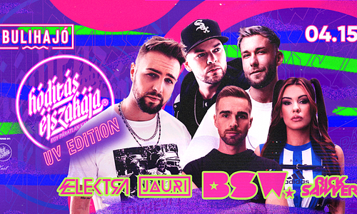 Hódítás Éjszakája UV  04.15. - Bulihajó, Siófok