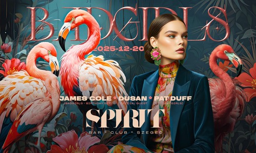 2025-12-20 Badgirls - Szeged SPIRIT BarClub - James Cole Birthday