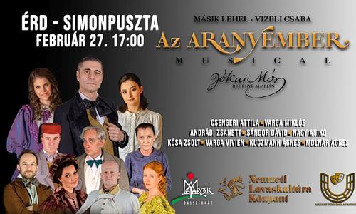 Az Aranyember - Musical (élő zenekarral)