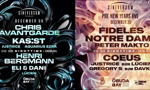 Cineversum Xmas Double Day&Night Pass //  DEC6 + DEC30
