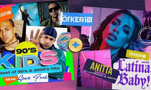 Ötkert Saturday - 90'S KIDS Party // Sean Paul edition & Latina, Baby! - Anitta Special // 10.15.