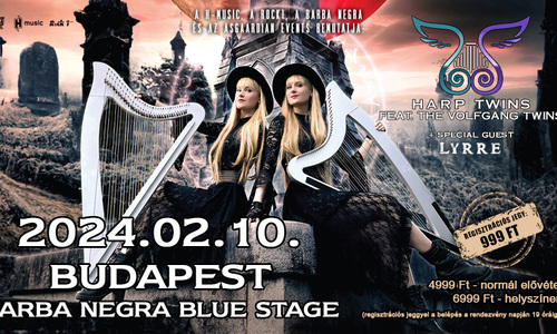 Harp Twins I Volfgang Twins I LYRRE I Barba Negra
