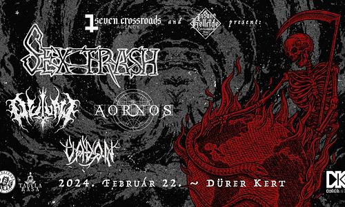 SEXTRASH (BR) | OUTLAW (BR) | AORNOS | VADON @ Dürer Kert