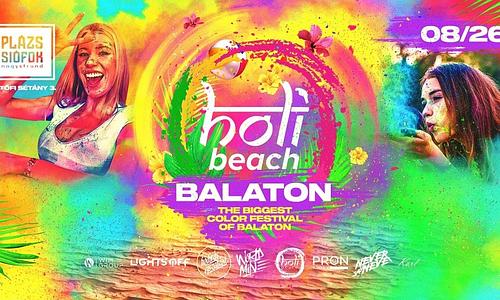 HOLI BEACH BALATON ➤ PLÁZS, SIÓFOK │ 2022. AUGUSZTUS 26.