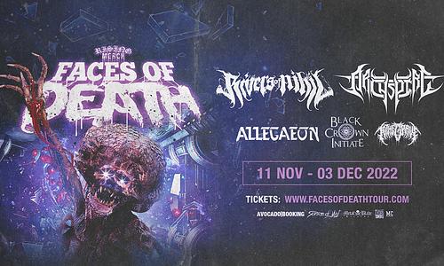 Rising Merch Faces Of Death Tour 2021 @ Dürer Kert