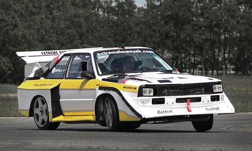 AUDI S1 RALLY SPORT VERSENYAUTÓ Élményvezetés