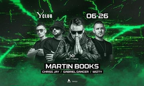 Dark Knights Pres.: MARTIN BOOKS /2026.06.26./ Y CLUB, Balatonlelle