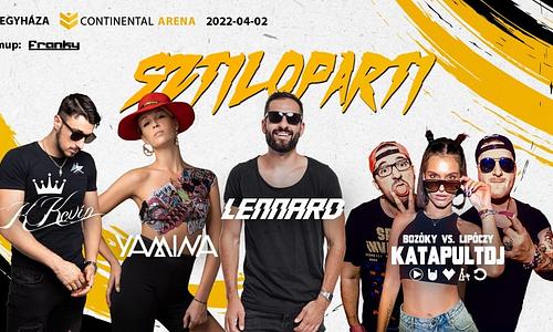 SztiloAFTERparti: Kkevin, Yamina, KatapultDJ, Lennard, Franky // 04.02.