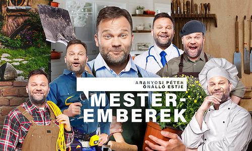 Mesteremberek - Aranyosi Péter önálló estje, műsorvezető: Ács Fruzsina