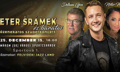 PETER ŠRÁMEK és barátai élőzenekaros szuperkoncert