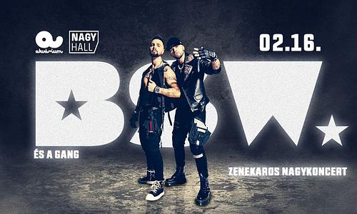 BSW ÉS A GANG - Zenekaros nagykoncert | AKVÁRIUM | 02.16.