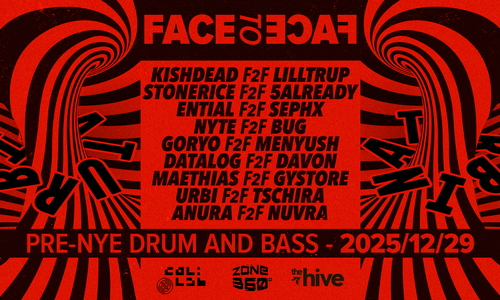 DNB PRE-NYE @ TURBINA ⏐ FACE 2 FACE SPECIAL ⏐