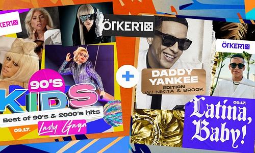 Ötkert Saturday - 90'S KIDS Party // Lady Gaga edition & Latina, Baby! - Daddy Yankee Edition // 09.17.