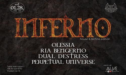 INFERNO || 01.28. || House & Techno edition @CAT Budapest