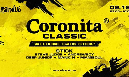 Coronita® Classic ★ @Brandus ★ 2022/02/12 | SZOMBAT 23:00-10:00