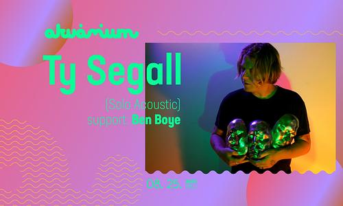 Ty Segall (Solo Acoustic), support: // Akvárium Klub, NagyHall