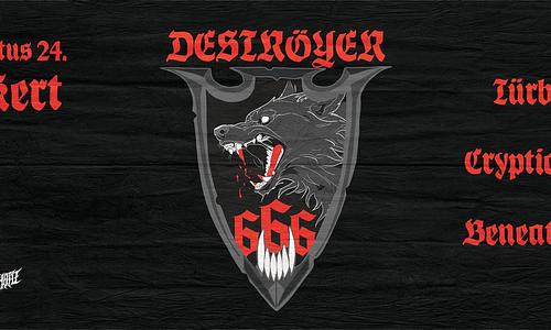 IHE CREW PARTY - Deströyer 666 @ Dürer Kert