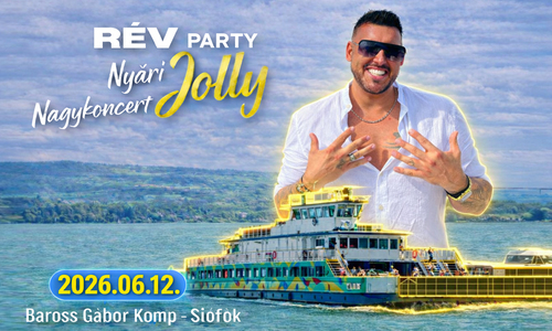 RÉV PARTY - Jolly nyárinditó nagykoncert