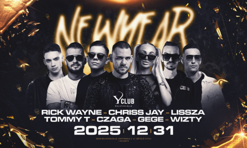 🎊🖤 DARK NEW YEAR 🖤🎊 ✘ 2025.12.31. ✘ Y CLUB ➢ BALATONLELLE