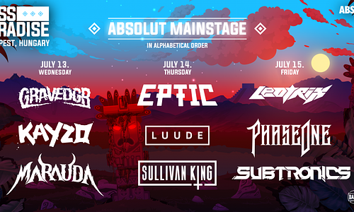 Bass Paradise 2022 - Budapest / July 13-15 - VIP