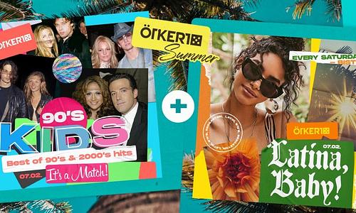 Ötkert Saturday - 90's kids Party & Latina, Baby! // 07.02.