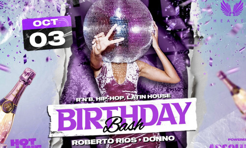Hot Line - 🎊BIRTHDAY BASH🎊 - Official Club Heaven Party - 10.03.