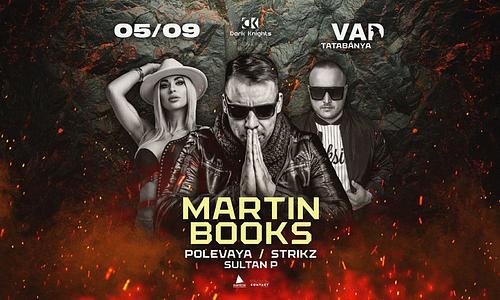 DARK KNIGHTS w/ MARTIN BOOKS [DE] ➤ 05.09. ⎮ VAD, TATABÁNYA