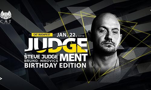 CAT PRES. - JUDGEMENT - STEVE JUDGE BIRTHDAY EDITION - 01.22. Vasárnap