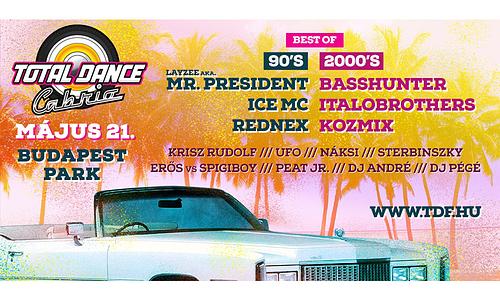 Total Dance Festival Cabrio @ Budapest Park