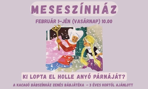 MESESZÍNHÁZ: KI LOPTA EL HOLLE ANYÓ PÁRNÁJÁT?
