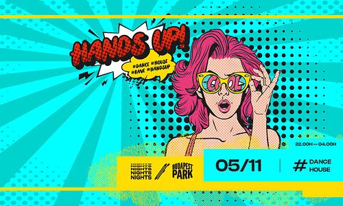 Hands up! ☾ Nights of Budapest Park