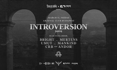 Introversion (Arts) at Arzenál: Presented by Ineffable x Rave Ank x Refactore