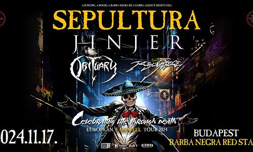 SEPULTURA I JINJER I OBITUARY I Barba Negra