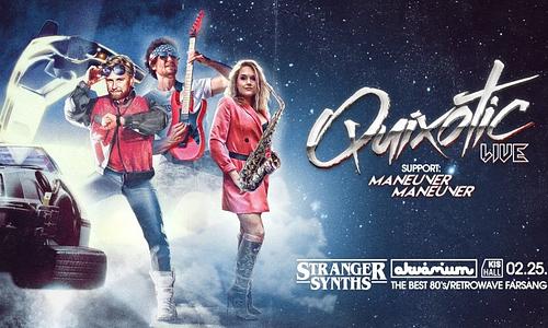 Quixotic LIVE // Stranger Synths Farsang - Akvárium Klub // 02.25.