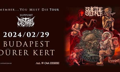 Suicide Silence, support: Distant | Budapest 2024