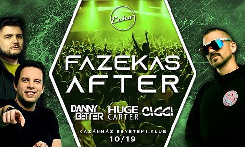 ▷ FAZEKAS Szalagavató AfterParty ◁ Pres. by ECHO // 10.19