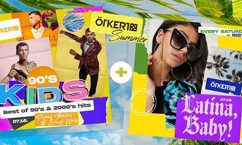 Ötkert Saturday - 90's kids Party & Latina, Baby! // 07.16.