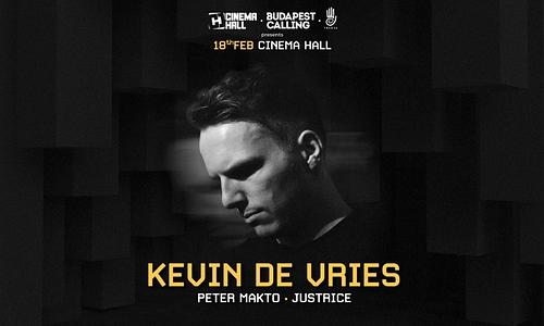 KEVIN DE VRIES ● COEUS ● by Budapest Calling & Cinema Hall & Truesounds // Cinema Hall // 02.18.