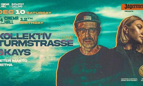 Kollektiv Turmstrasse live x Cinematiné Special // 12.10.
