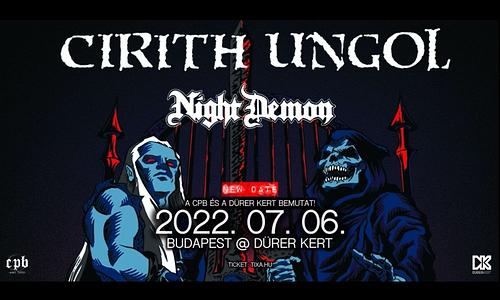 CIRITH UNGOL (US, 50th anniversary show) in BUDAPEST
