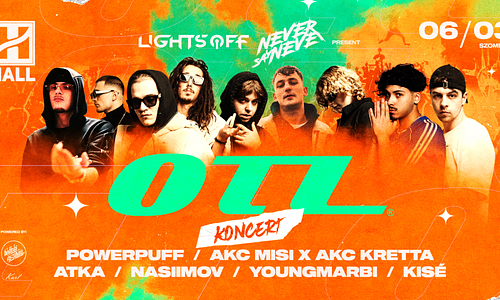 OTL koncert 06.03. - HALL, Debrecen
