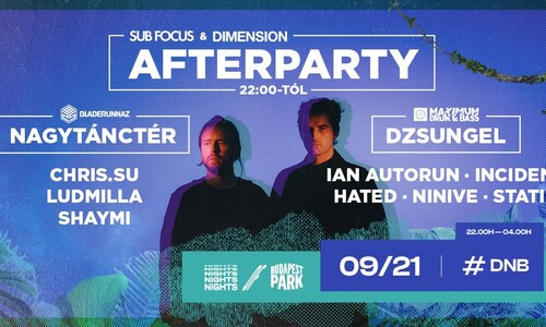 Sub Focus & Dimension Afterparty ☾ Nights of Budapest Park