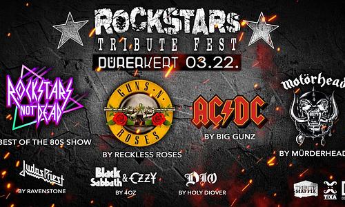 Rockstars Tribute Fest kmk Rockstars Not Dead / GnR by Reckless Roses / AC/DC by Big Gunz/Mürderhead