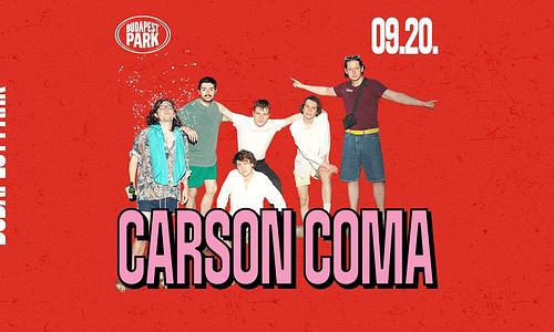 Carson Coma - Budapest Park